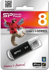 Карта памяти Silicon Power Ultima-II 8 ГБ USB 2.0, B цена и информация | USB накопители | kaup24.ee