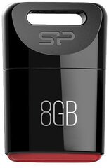 Silicon Power memory USB Touch T06 8GB USB 2.0 Black цена и информация | USB накопители | kaup24.ee