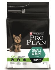 Pro Plan Puppy Small and Mini, 3 кг цена и информация |  Сухой корм для собак | kaup24.ee