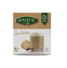 Cafe Baque White coffee Dolce gusto®*-ga ühilduvad komposteeritavad kohvikapslid, 10 kapslit hind ja info | Kohv, kakao | kaup24.ee