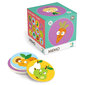 Mini mälumäng Dodo Puu- ja köögiviljad, 24 mängukaarti, 300156 hind ja info | Arendavad mänguasjad | kaup24.ee