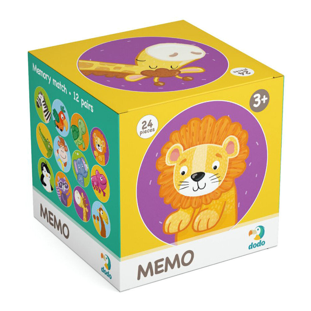 Mini mälumäng DODO Metsloomad, 300157 hind ja info | Arendavad mänguasjad | kaup24.ee