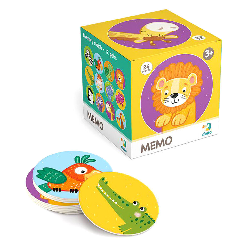 Mini mälumäng DODO Metsloomad, 300157 hind ja info | Arendavad mänguasjad | kaup24.ee