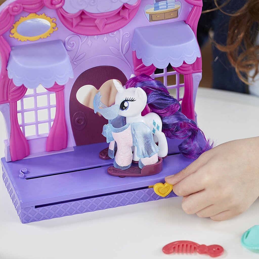 Hasbro My Little Pony Rarity Stiilikomplekt hind ja info | Tüdrukute mänguasjad | kaup24.ee