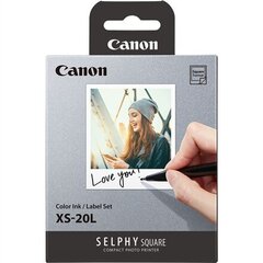Canon fotopaber Selphy Square Media Pack XS-20L hind ja info | Lisatarvikud fotoaparaatidele | kaup24.ee