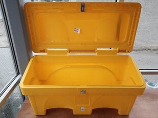 Ящик для песка/соли, цвет - желтый, 200 л цена и информация | Уличные контейнеры, контейнеры для компоста | kaup24.ee