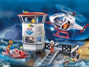 70664 PLAYMOBIL® Rescue Action Штаб береговой охраны цена и информация | Конструкторы и кубики | kaup24.ee