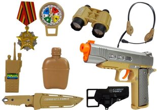 Ohvitseride komplekt püstoli ja muude tarvikutega hind ja info | Poiste mänguasjad | kaup24.ee
