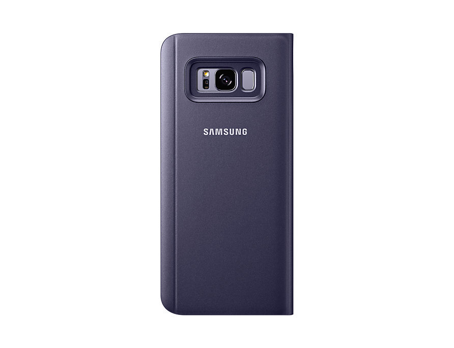 Samsung EF-ZG955CVEGWW View Standing Cover Original Book Case for Samsung G955 Galaxy S8 Plus Purple (EU Blister) hind ja info | Telefoni kaaned, ümbrised | kaup24.ee