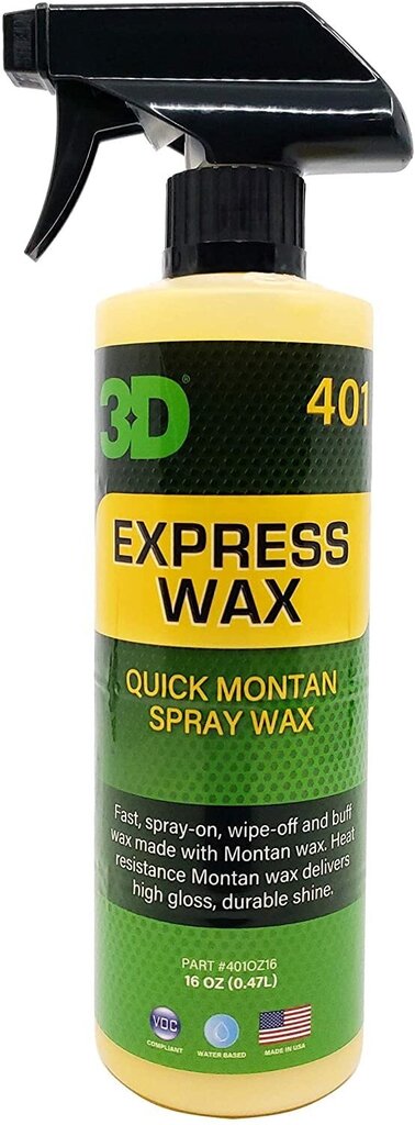 3D Express Wax – pihustatav vaha hind ja info | Autokeemia | kaup24.ee