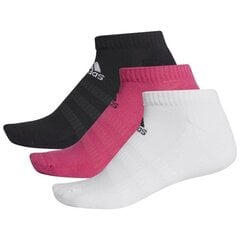 Sokid naistele Adidas Cushioned Low-Cut W DZ9386, valge цена и информация | Женские носки | kaup24.ee