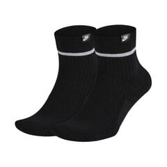 Мужские спортивные носки Nike Sneaker Essential Ankle SX7167 010, 2 пары, черные цена и информация | Мужские носки | kaup24.ee