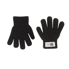 Утепленные детские перчатки Rak R-011DB , черные цена и информация | Зимняя одежда для детей | kaup24.ee
