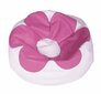 Kotttool Wood Garden Flower, valge/roosa цена и информация | Lastetoa kott-toolid, tugitoolid ja tumbad | kaup24.ee