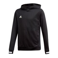 Poiste džemper Adidas Team 19 Hoody JR DW6871, must hind ja info | Poiste kampsunid, vestid ja jakid | kaup24.ee
