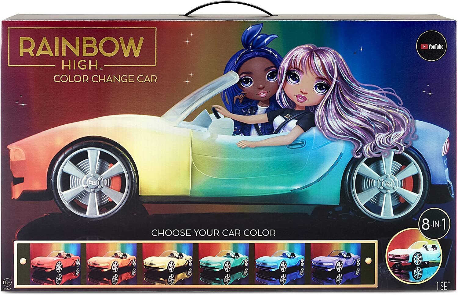 Rainbow High Color Change Car цена | kaup24.ee