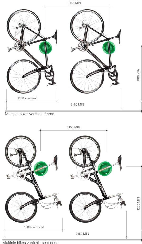 Jalgrattahoidja Cycloc Solo, kollane hind ja info | Muud jalgratta tarvikud | kaup24.ee