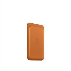 Кожаный кошелек для iPhone с MagSafe, Golden Brown цена и информация | Чехлы для телефонов | kaup24.ee