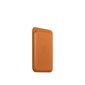 iPhone Leather Wallet with MagSafe, Golden Brown цена и информация | Telefoni kaaned, ümbrised | kaup24.ee