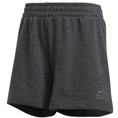 Tüdrukute lühikesed püksid Adidas Bos Short Jr GM6948, must цена и информация | Шорты для девочек | kaup24.ee