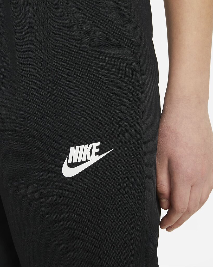 Nike laste dressikomplekt NSW FUTURA POLY CUFF TS, must-punane hind ja info | Komplektid poistele | kaup24.ee