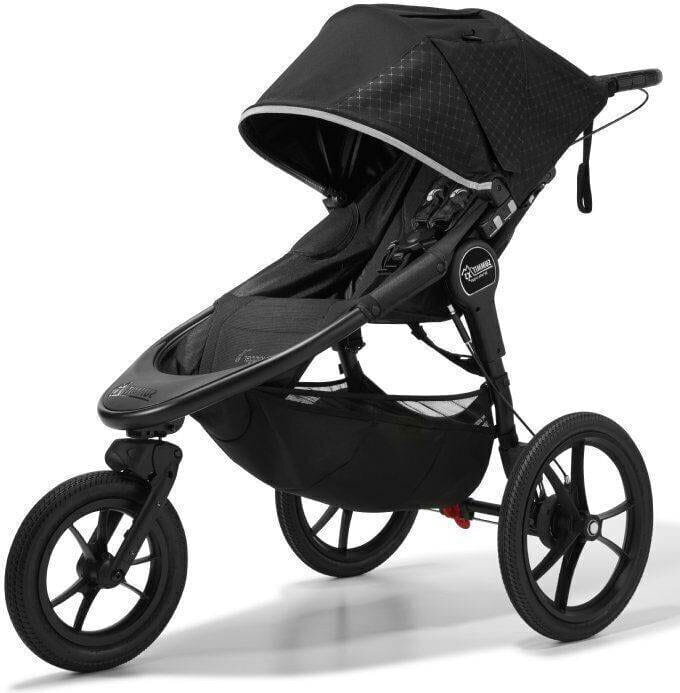 Jalutuskäru Baby Jogger Summit X3, Midnight Black hind ja info | Vankrid, jalutuskärud | kaup24.ee