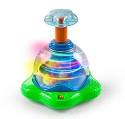 BRIGHT STARTS игрушка спиннер Press&Glow, 10042 цена и информация | Drewniana Wieża Piramida Kura Nakładanie Kolorowych Kwadratów LD-15 15276 | kaup24.ee
