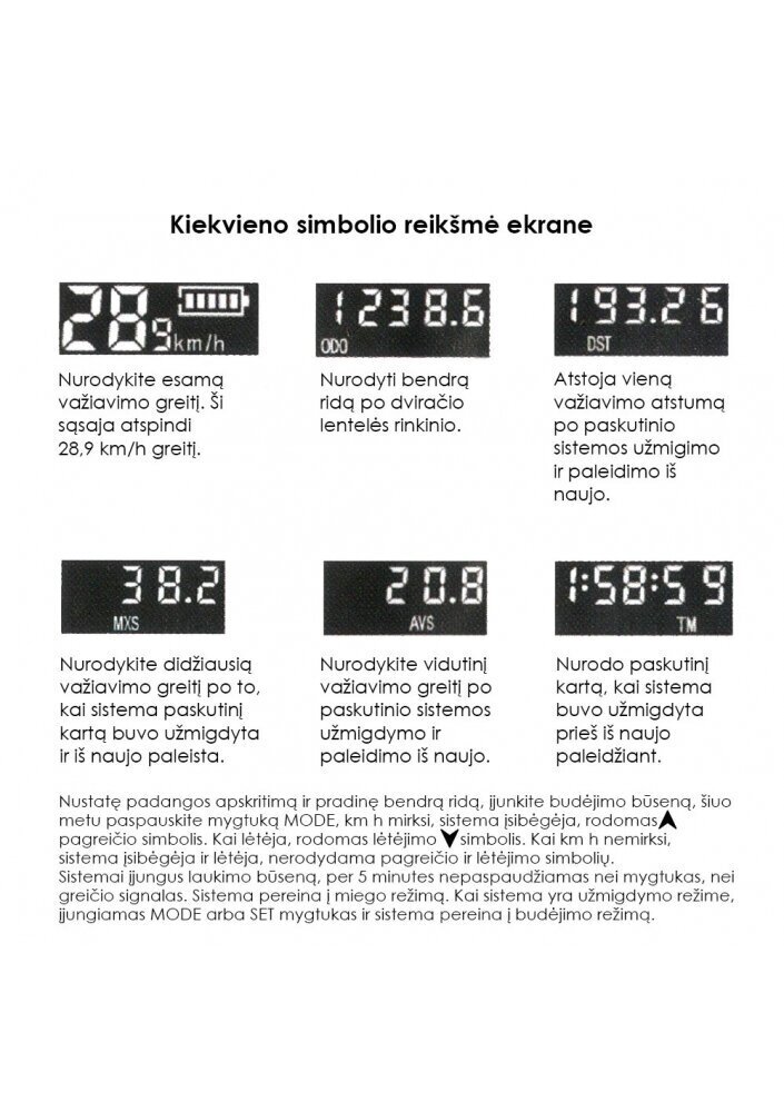 Jalgratta prožektor ja kell koos spidomeetriga цена и информация | Jalgratta tuled ja helkurid | kaup24.ee