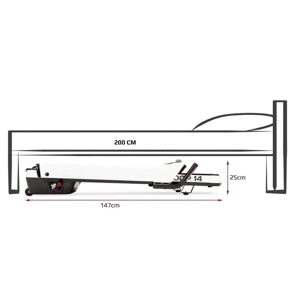 Jooksulint HMS Loop14, valge/must hind ja info | Jooksulindid | kaup24.ee