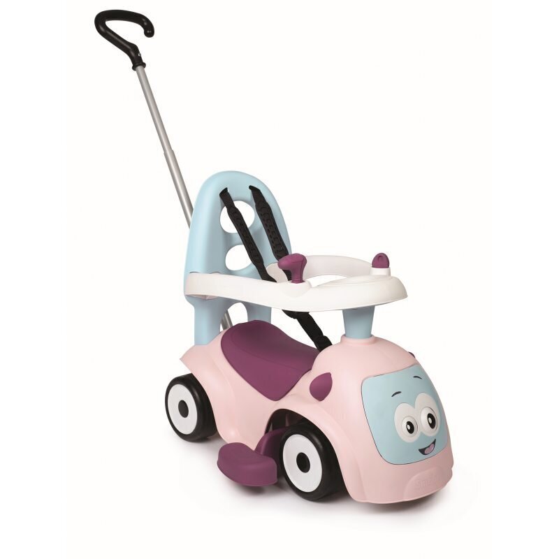 Pealeistutav auto Smoby Maestro 3in1, roosa цена и информация | Imikute mänguasjad | kaup24.ee