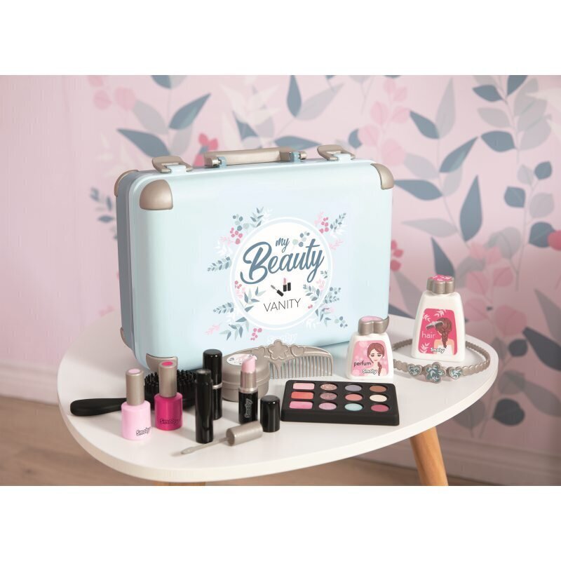 Meigikomplekt koos kohvriga Smoby My Beauty Vanity hind ja info | Tüdrukute mänguasjad | kaup24.ee