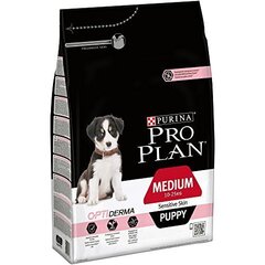 Pro Plan Puppy Medium Sensitive Skin, 3 кг цена и информация | Сухой корм для собак | kaup24.ee