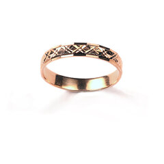 Обручальное золотое кольцо с алмазной гранью, 17.5 мм, 440 902 175 цена и информация | Кольцо | kaup24.ee