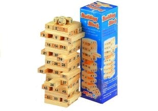 Настольная игра Mood Toys Building Block, 58 шт. цена и информация | Настольные игры | kaup24.ee