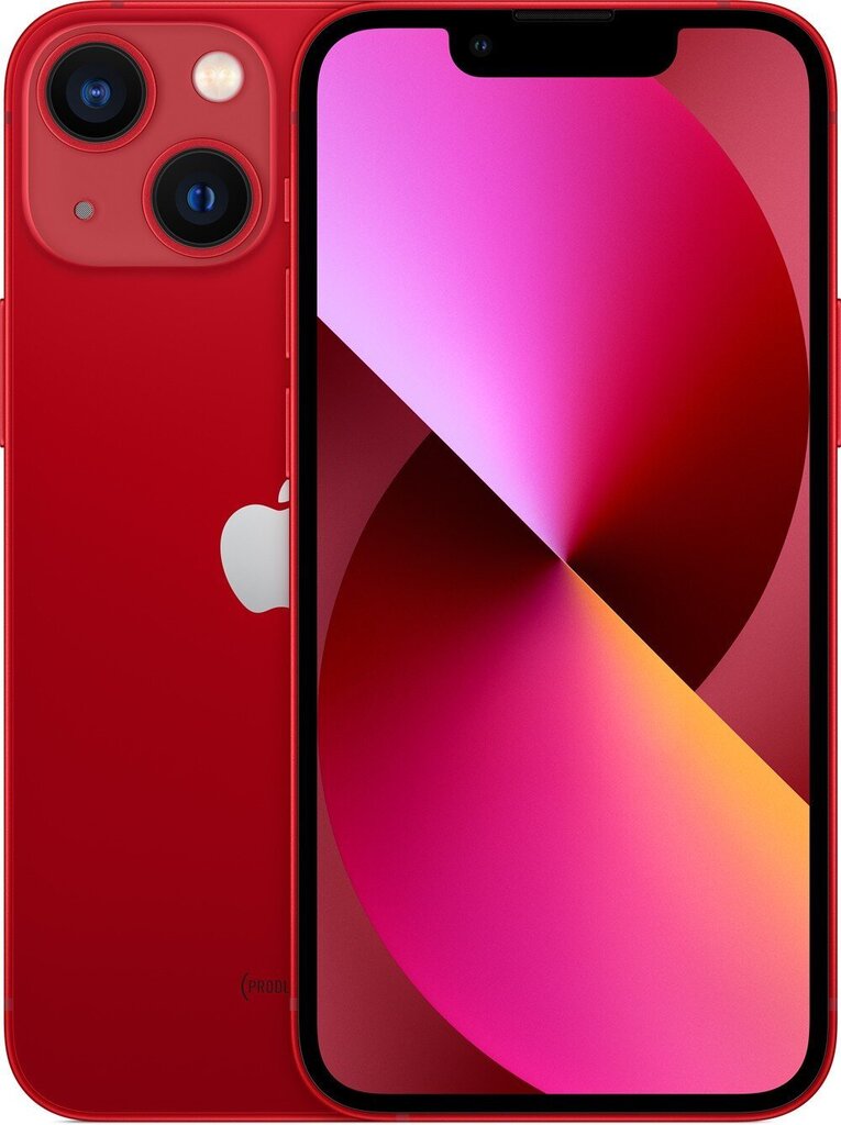 Apple iPhone 13 mini 128GB (PRODUCT)RED MLK33ET/A hind ja info | Telefonid | kaup24.ee