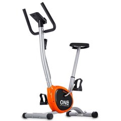 Велотренажёр One Fitness RW3011, оранжевый/белый цена и информация | Велотренажёры | kaup24.ee