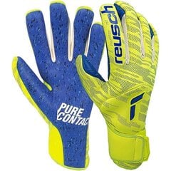 Перчатки вратаря Reusch Pure Contact Fusion M 51 70 900 2199 цена и информация | Перчатки вратаря | kaup24.ee