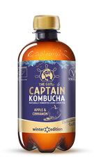Captain Kombucha Õuna-kaneeli, 400 ml, 12 tk kastis hind ja info | Külmad joogid | kaup24.ee