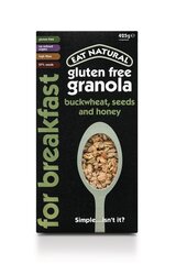 Gluteenivaba Super granola tatra, seemnete ja meega Eat Natural, 425 g, 5 tk kastis hind ja info | Hommikuhelbed | kaup24.ee