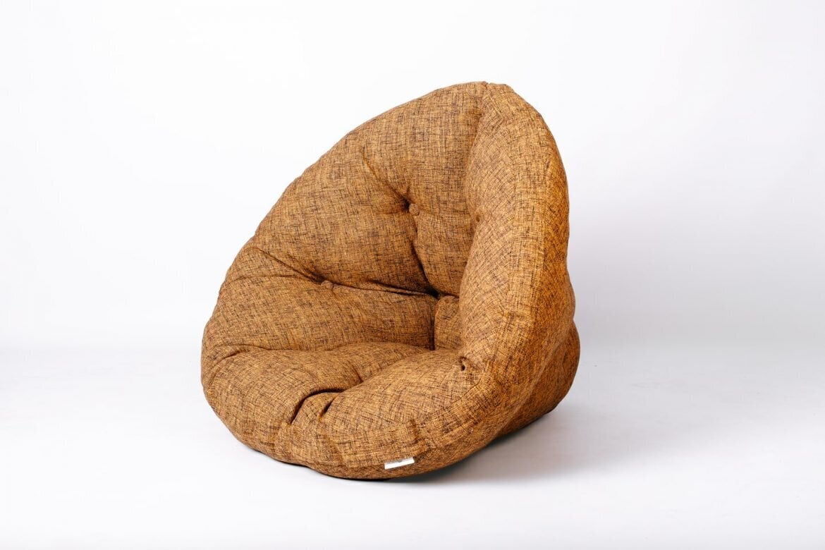 Futon tool, kokkupandav, moderne, pruun hind ja info | Kott-toolid, tumbad, järid | kaup24.ee