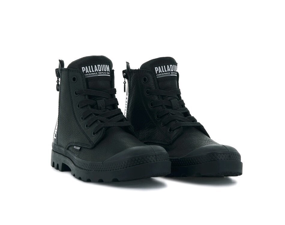 Naiste saapad Palladium Pampa Ubn Zips LTH, must hind ja info | Naiste saapad | kaup24.ee