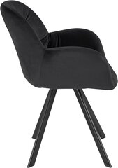 Комплект из 2-х стульев Notio Living Edna, черный цена и информация | Стулья для кухни и столовой | kaup24.ee