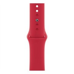 45mm Apple Watch Sport Band, punane hind ja info | Nutikellade ja nutivõrude tarvikud | kaup24.ee