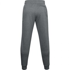 Мужские спортивные штаны Under Armor Rival Fleece 3Logo Jogger Pants M 1357 131 012, серые цена и информация | Мужская спортивная одежда | kaup24.ee