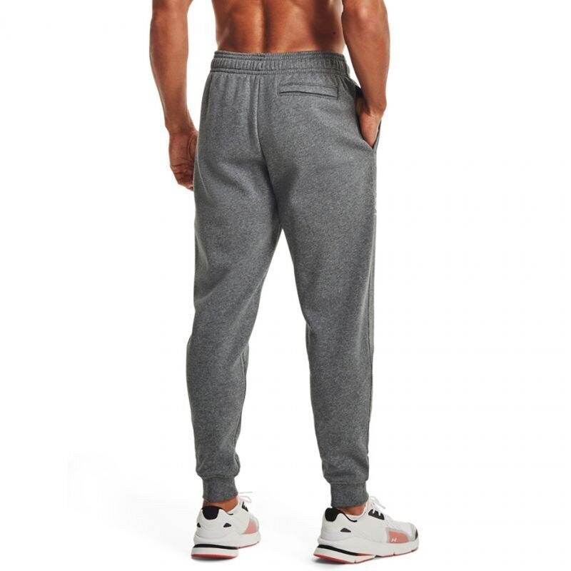 Meeste dressipüksid Under Armor Rival Fleece 3Logo Jogger Pants M 1357 131 012, halliid hind ja info | Meeste spordiriided | kaup24.ee