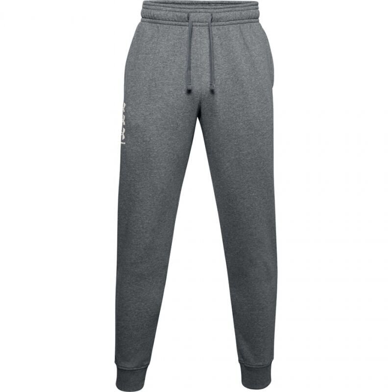 Meeste dressipüksid Under Armor Rival Fleece 3Logo Jogger Pants M 1357 131 012, halliid hind ja info | Meeste spordiriided | kaup24.ee