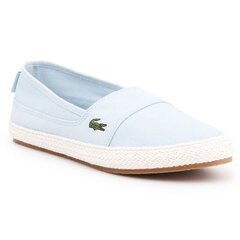 Naiste vabaajajalatsid Lacoste Marice 218 1 Caw W 7-35CAW004252C, sinine hind ja info | Naiste kingad | kaup24.ee