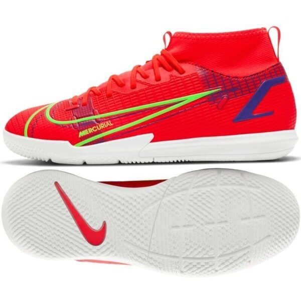 Laste jalgpalli puutsad Nike Mercurial Superfly 8 Academy IC Jr CV0784 600,  punased hind | kaup24.ee