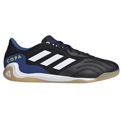 Футбольные бутсы мужские Adidas Copa Sense 3 IN Sala M FW6521, черные цена и информация | Футбольные бутсы | kaup24.ee
