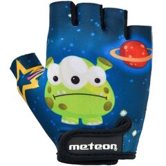 Тренировочные перчатки Meteor Cosmic Junior 26181-26182-26183 цена и информация | Перчатки для турника и фитнеса | kaup24.ee